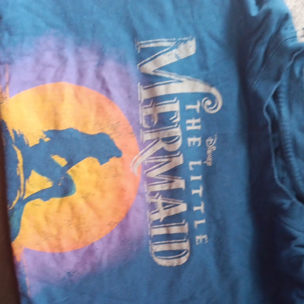 Disney The Little Mermaid Blue T-Shirt